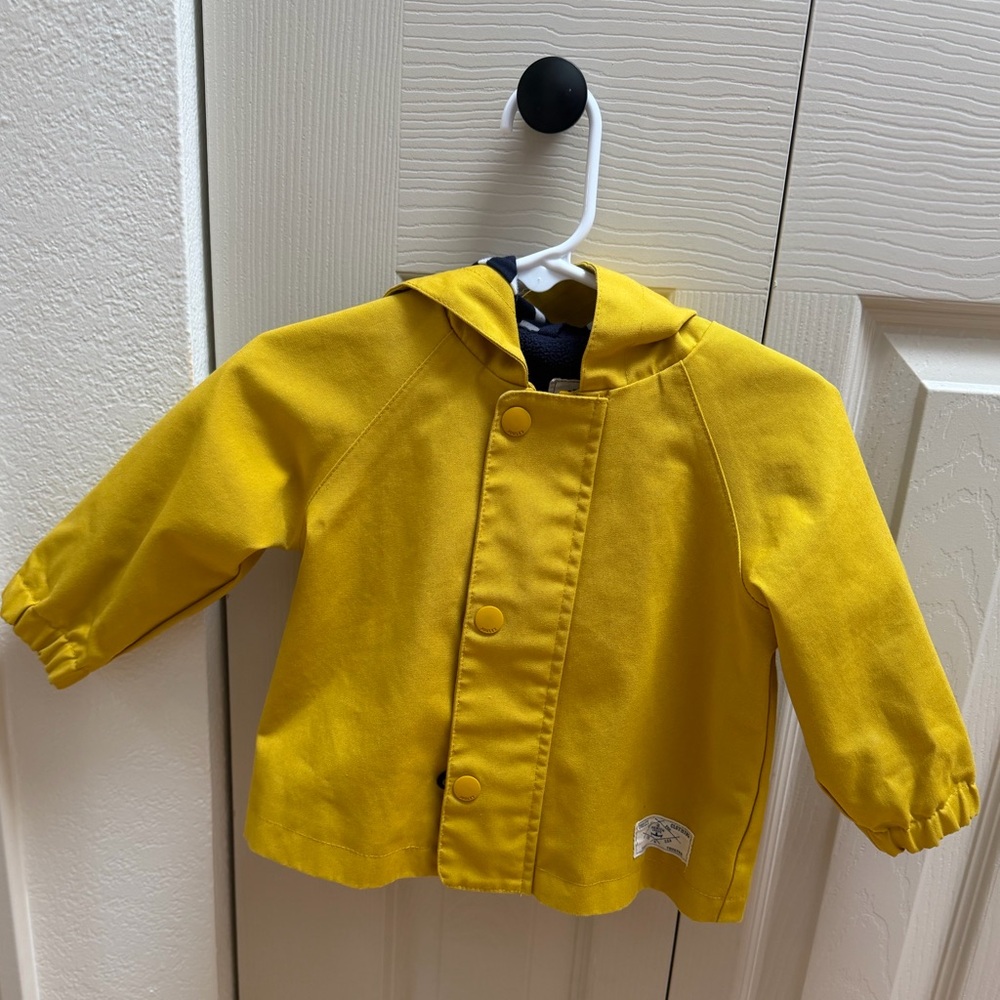 Joules Clothing Yellow Baby Rain Jacket
